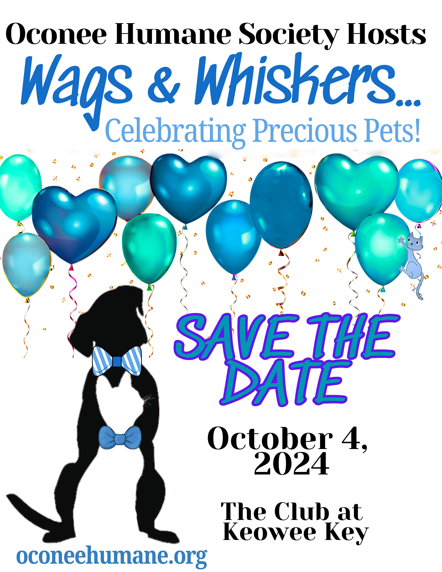 Oconee Humane Society Wags&Whiskers Gala - Oct 4, 2024